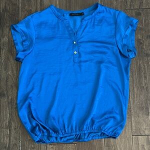 The Limited Blue Blouse